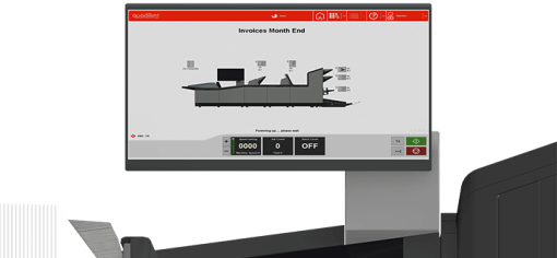 Machine touch screen